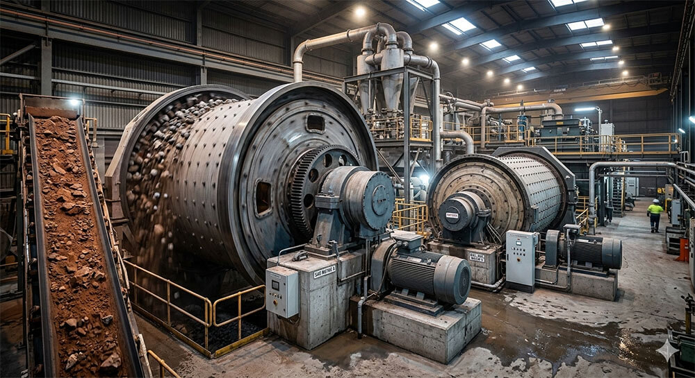 矿物加工设备维护保养方面的知识