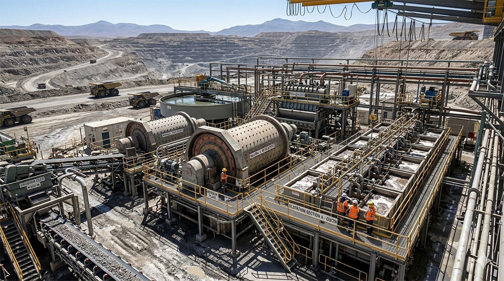 矿物加工设备维护保养方面的知识